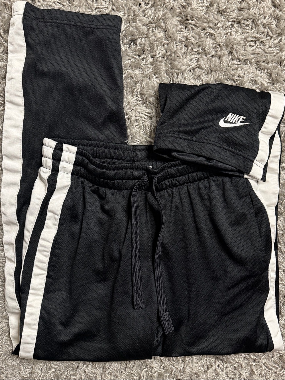 2000s Nike Striped Sweatpants